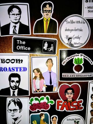 45,  Sticker,  Decals,  The Office,  TV Show,  Comedy,  Vinyl,  That ' s What She Said 2