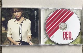 Signed and Framed Red Album - Taylor Swift 5