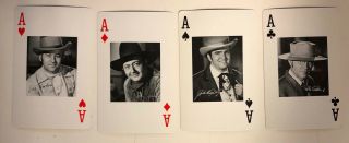 Vintage 1970s KGO TV Channel 7 ABC Double Deck of Playing Cards 