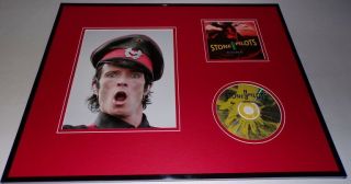 Scott Weiland Framed 16x20 Stone Temple Pilots Core Cd & Photo Display