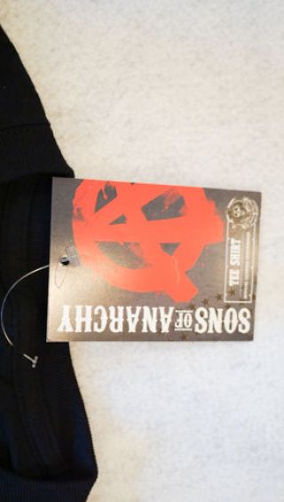 Sons of Anarchy T - shirt Jax Face Short Sleeve Black Small Unisex SOA 4