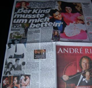 Elvis Presley 21 pc German Clippings Full Pages 4