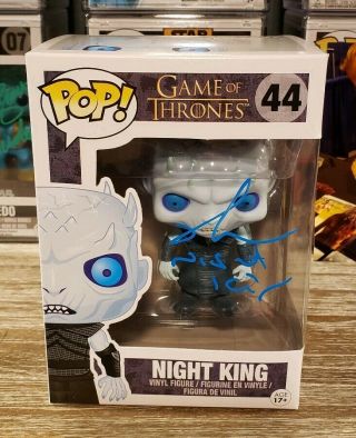 Night King Game Of Thrones Funko Pop Signed By Richard Brake Exact Proof