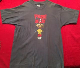 Vintage Pearl Jam Choices 1994 Potato Head Shoot Ten Club Band T - Shirt L Large 2