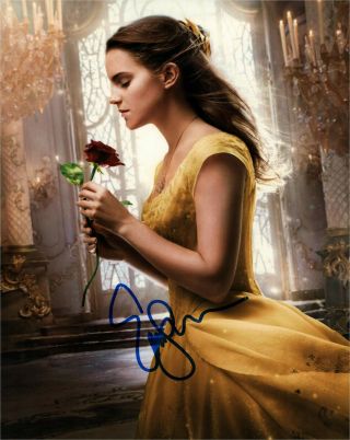 Emma Watson Beauty And The Beast Signed Autographed 8x10 Photo E206