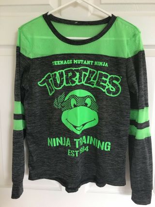 Teenage Mutant Ninja Turtles Ninja Training Youth Medium Long Sleeve T - Shirt