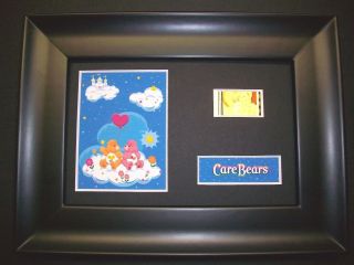 Care Bears Framed Movie Film Cell Memorabilia Compliments Poster Dvd Animation