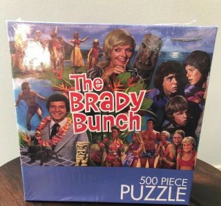 The Brady Bunch 500 Piece Jigsaw Puzzle Classic Tv Show Hawaii Bound Episode