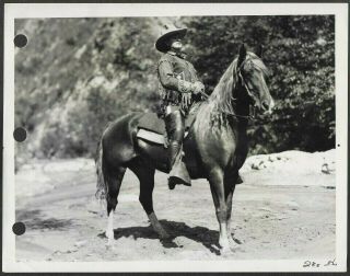 Western Tim Mccoy 1920s Silent Western Promo Photo War Paint