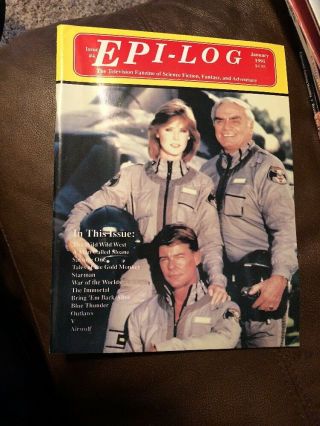 Epi - Log 4 Jan.  1991: Airwolf,  Starman,  Outlaws,  A Man Called Sloane