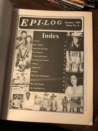 EPI - LOG 4 Jan.  1991: Airwolf,  Starman,  Outlaws,  A Man Called Sloane 3