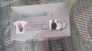 MICHAEL JACKSON BAD 25 WALMART EXCLUSIVE EDITION USA CD,  SHIRT NO PROMO/SEALED 2