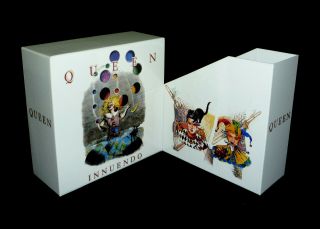 Queen : Innuendo Empty Promo Box For Japan Mini Lp,  Jewelcase Cd