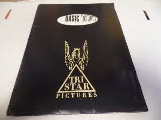 Basic Instinct Tri Star Pictures Sharon Stone 1992 Press Kit 042016ame