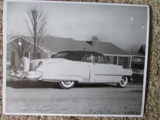 Hank Williams Sr.  Cadillac Parked In Front Of His House 20 X30 Huge Photograph