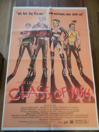 Class Of 1984 / U.  S.  One - Sheet Teaser Movie Poster (perry King)