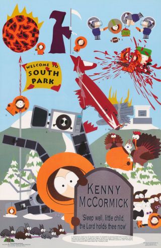 Poster : Tv Series : South Park - Deaths Of Kenny - 3424 Rc34 P