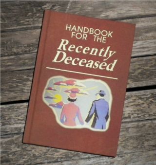 Blank Book - Drawing Art - Handbook For The Recently Deceased Beetlejuice W Flyer