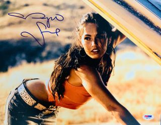 Megan Fox Sexy Authentic Signed 11x14 Photo Auto Hoody Psa/dna