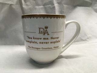 Downtown Abbey Mug Dowager Countess Violet 2015 Tea Cup Coffee Mug World Market 2