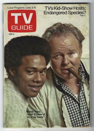 1973 Tv Guide - All In The Family - Mark Spitz - Fannie Flagg Of Candid Camera