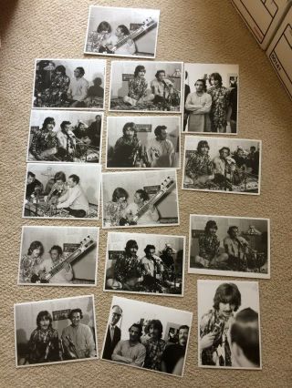 George Harrison - Ravi Shankar - Frank Seltier Photos