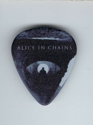 Alice In Chains Mike Inez Rainier Fog Guitar Pick Black
