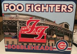 Foo Fighters Chicago Wrigley Field Bobble Head Set 2018 7/29 7/30