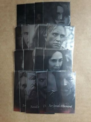 Game Of Thrones Season 4 Valar Morghulis Insert Cards Selection Available