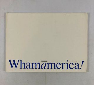 Wham Whamamerica Program 1985 Tour Book George Michael Rare Printed In Uk