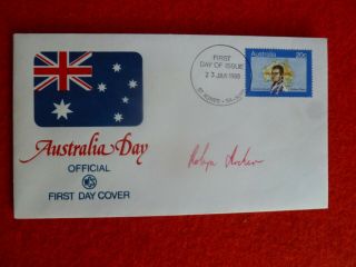 Robyn Archer Signed First Day Cover Singer Actress
