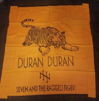 Duran Duran Seven And The Ragged Tiger Banner