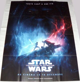 Star Wars The Rise Of Skywalker Large French Poster Teaser 2