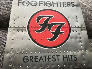Foo Fighters ‘greatest Hits’ Signed Dave Grohl Taylor Hawkins Nate Mendel