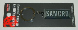 Sons Of Anarchy Tv Series Samcro Logo Metal Keychain,