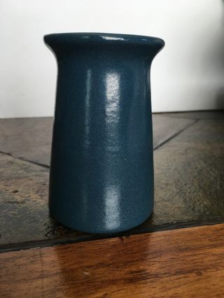 Seg Saturday Evening Girls Blue Semi Matte Pottery 4” Vase - Conditin