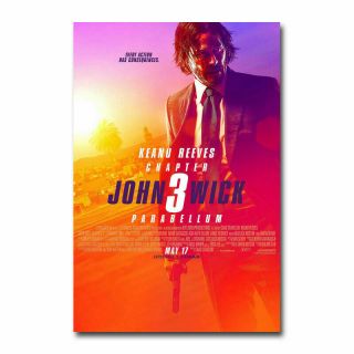 John Wick Chapter 3 Parabellum Regular Double Sided Movie Poster 27x40