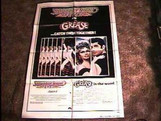 Grease / Saturday Night Fever Combo Movie Poster 