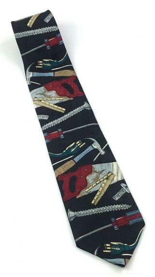 Home Improvement Tool Time Touchstone Pictures And Television Mens Vintage Tie
