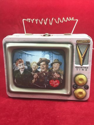 I Love Lucy - Lucille Ball / Desi Arnaz Tin Tote,  Collectible