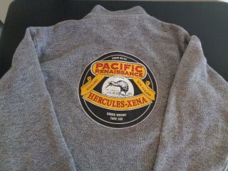 Hercules Xena Cast Crew Promo Sweatshirt 96 97 Pacific Renaissance Zealand L