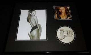 Jennifer Lopez Framed 16x20 Jlo Cd & Swimsuit Photo Display