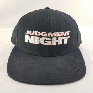 1993 Emilio Estevez Cuba Gooding Jr Judgement Night Movie Promo Hat Cap Snapback