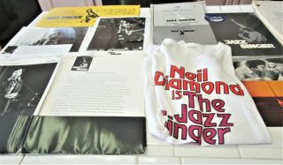 Neil Diamond " The Jazz Singer " Tee,  Script,  Photo 