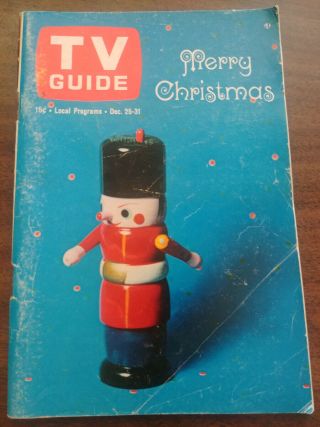 Vintage Tv Guide December 25 - 31 1965 665 Merry Christmas
