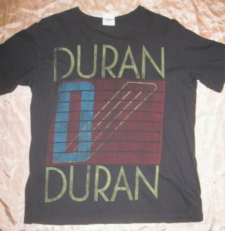 Duran Duran Authentic Junk Food 1984 Licensed Designer Concert Shirt Medium Oop