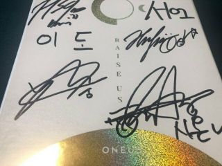 ONEUS Album Autograph ALL MEMBER Signed PROMO ALBUM KPOP 02 3