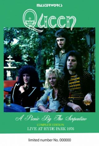 QUEEN A PICNIC BY THE SERPENTINE LIVE AT HYDE PARK 1976 COMPLETE (2CD,  2DVD) F/S 2