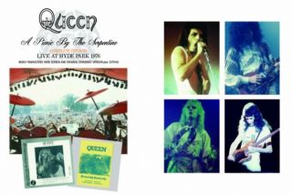 QUEEN A PICNIC BY THE SERPENTINE LIVE AT HYDE PARK 1976 COMPLETE (2CD,  2DVD) F/S 4