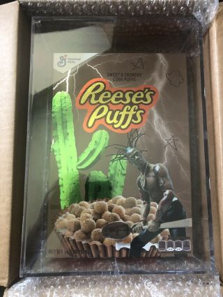 Travis Scott X Reese’s Puffs Cereal Cactus Jack Limited Edition Shipped